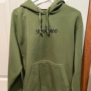 Gear For Sports Olive Green Unisex Hoodie Medium